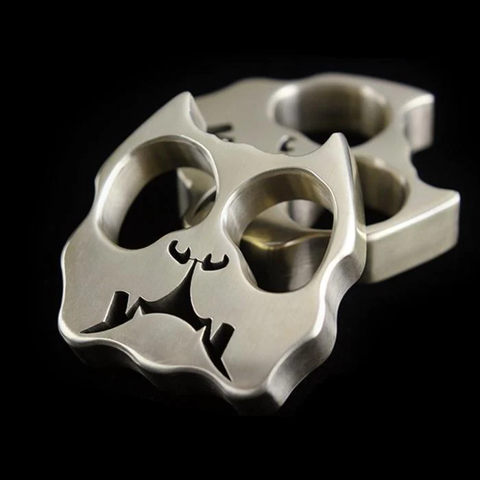 15mm Ultra-Thick Bulldog Real Brass Knuckles Self Defense - Image 3
