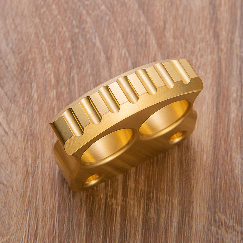 Afrankart DFK 2 Finger Brass Knuckles Knuckle Duster -Cakra EDC Gadgets - Image 3
