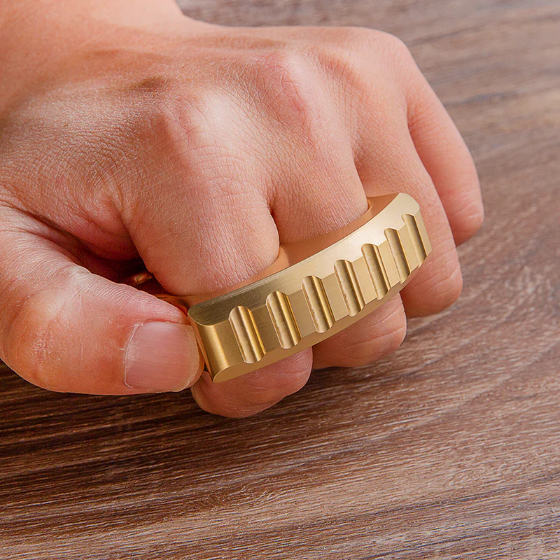 Afrankart DFK 2 Finger Brass Knuckles Knuckle Duster -Cakra EDC Gadgets - Image 6