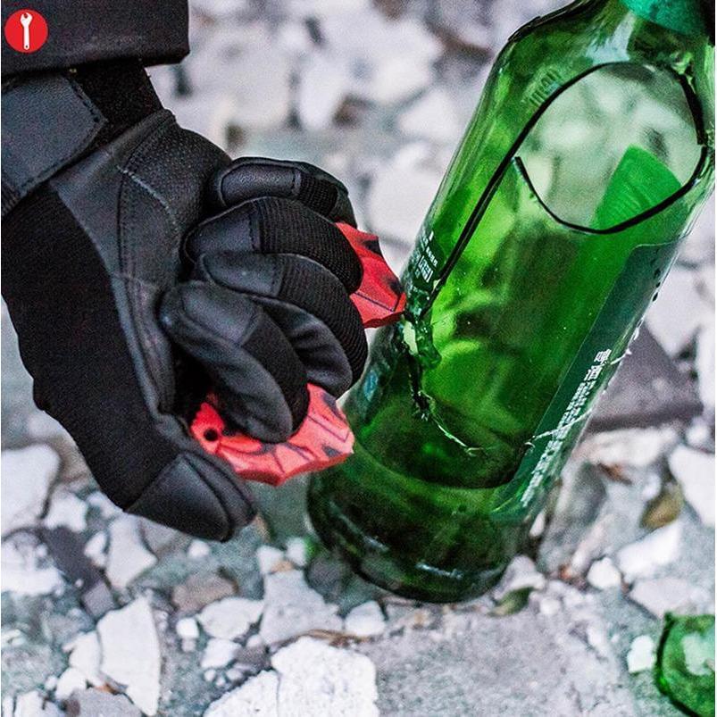 2019 Ultra-light G10 Material Seahorse Three Finger Spiked Brass Knuckles - Image 3
