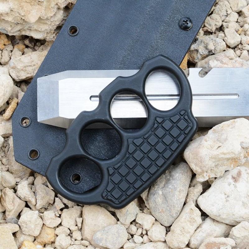 2022 New Polymer Full Finger Brass Knuckles Self Defense - Non Metal - Image 3