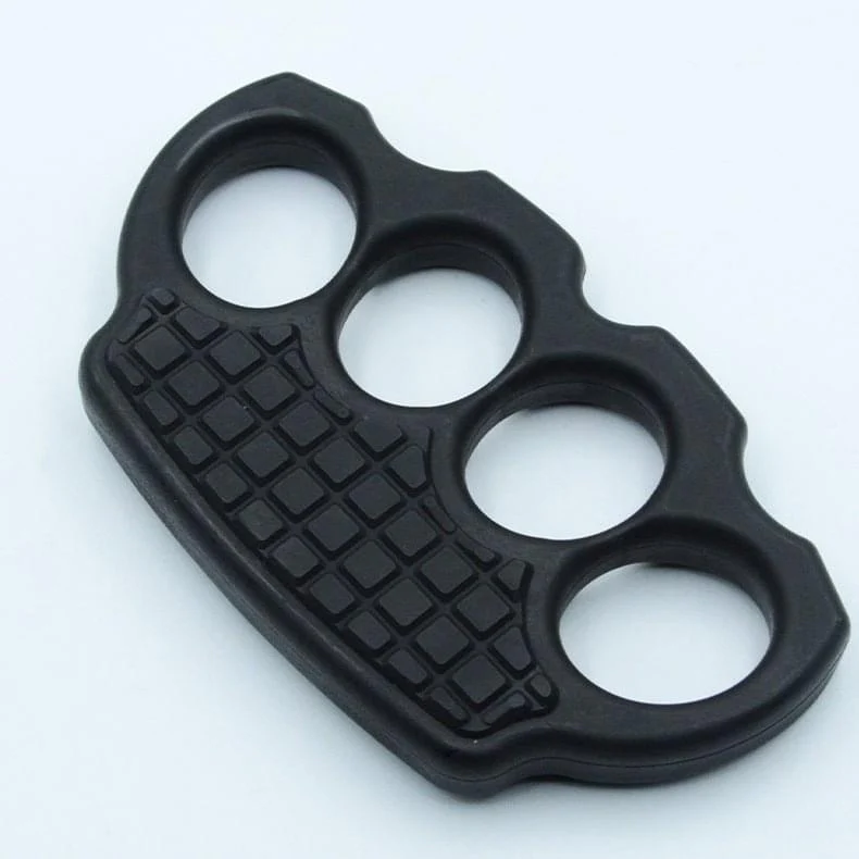 2022 New Polymer Full Finger Brass Knuckles Self Defense - Non Metal - Image 6