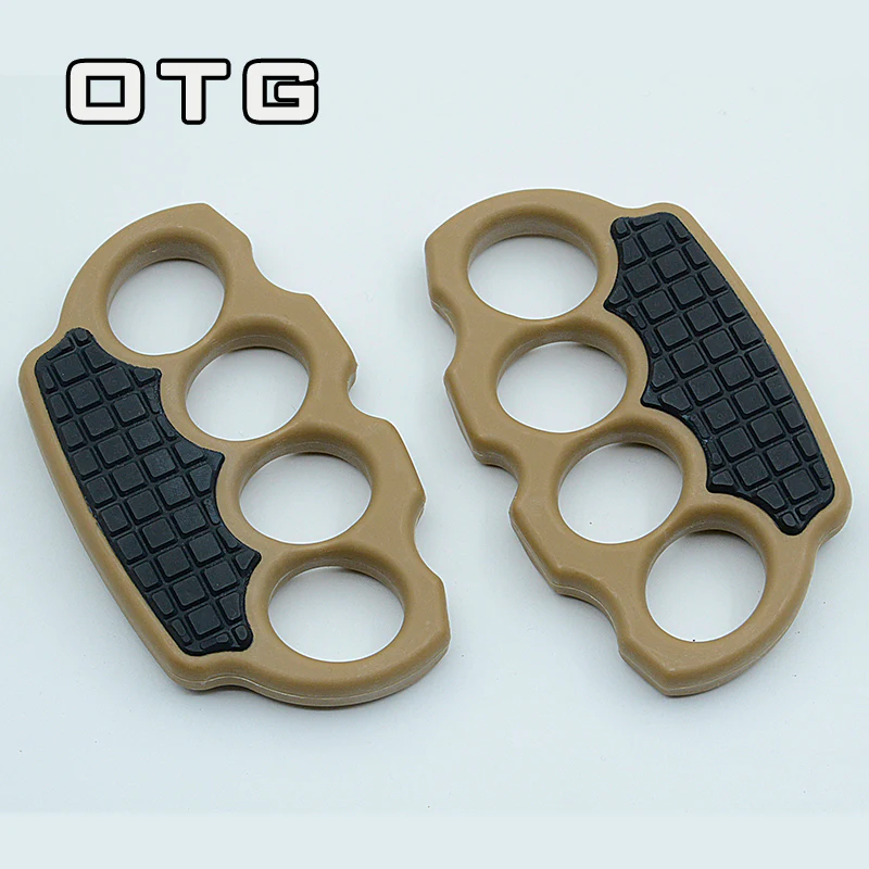 2022 New Polymer Full Finger Brass Knuckles Self Defense - Non Metal - Image 9