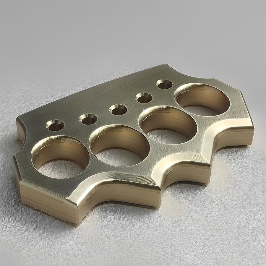 2023 New Brass Self Defense Knuckles Four Finger