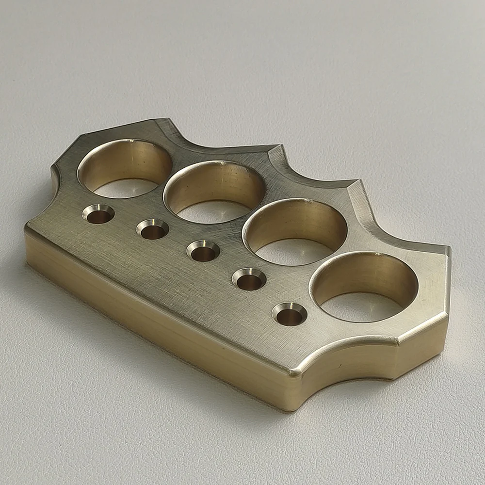 2023 New Brass Self Defense Knuckles Four Finger - Image 3