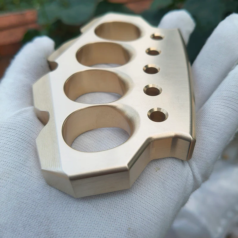 2023 New Brass Self Defense Knuckles Four Finger - Image 4