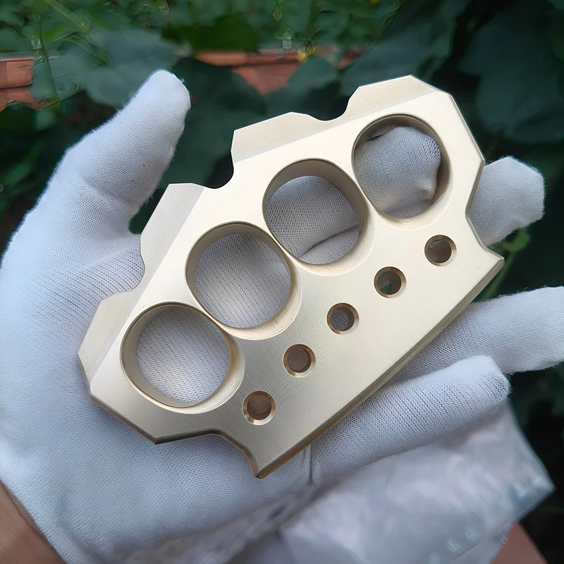 2023 New Brass Self Defense Knuckles Four Finger - Image 5