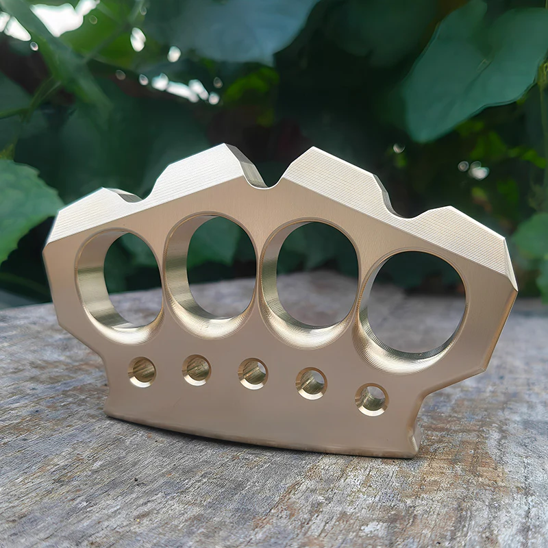 2023 New Brass Self Defense Knuckles Four Finger - Image 7