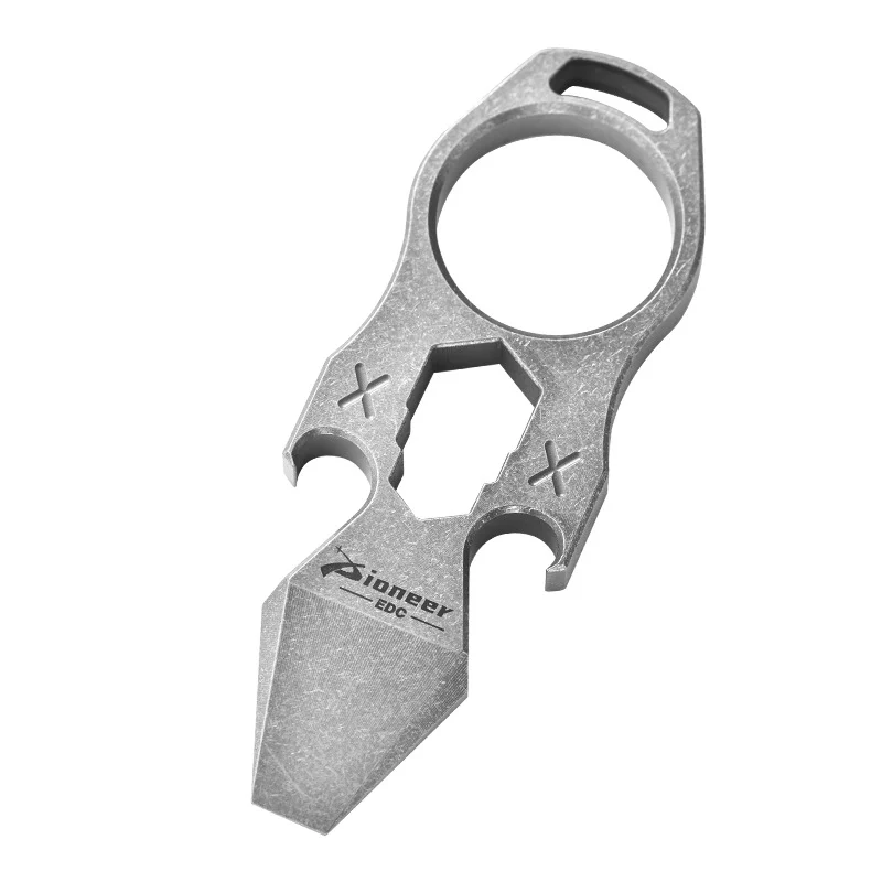 2023 NEW Titanium EDC Self Defense Keychain Multi Tool - Image 4