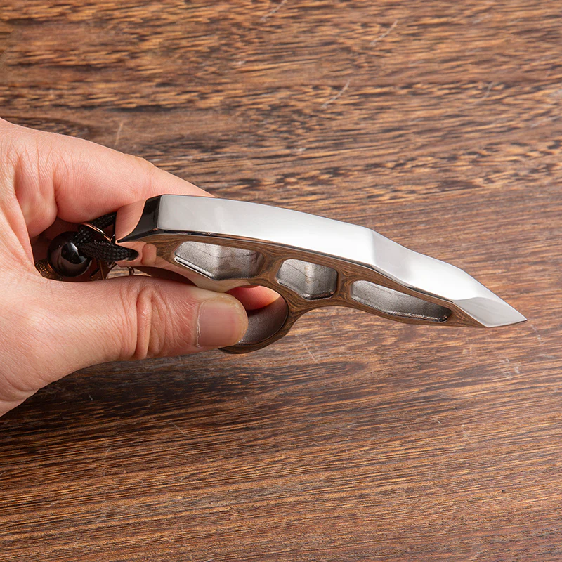 2024 New 304 Stainless Steel Single Knuckle Duster - Image 2