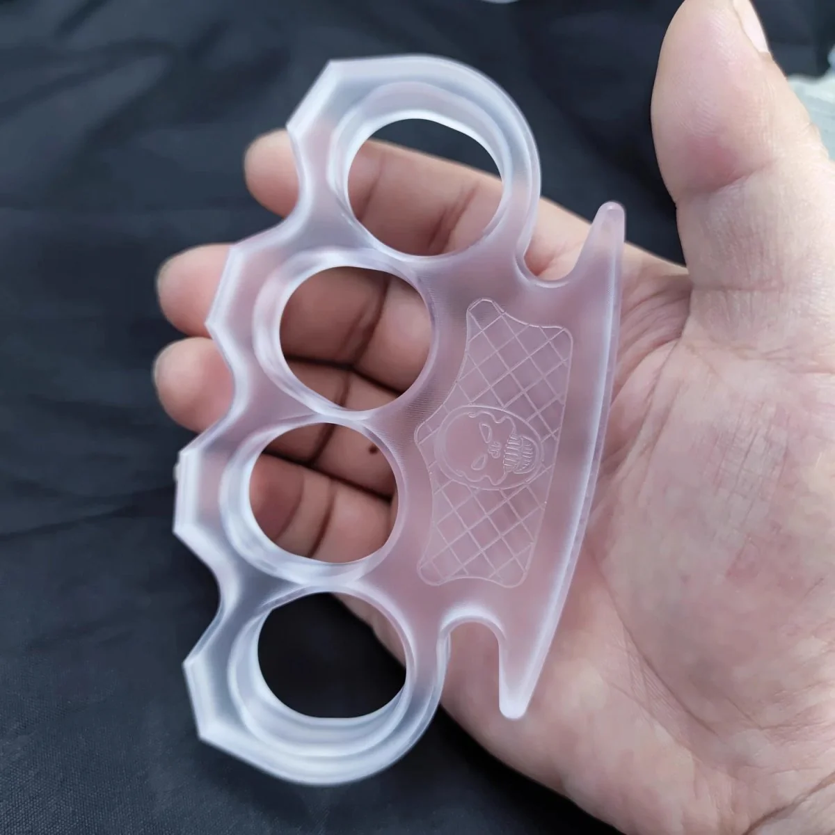 2024 New Clear Plastic Brass Knuckles - Image 4