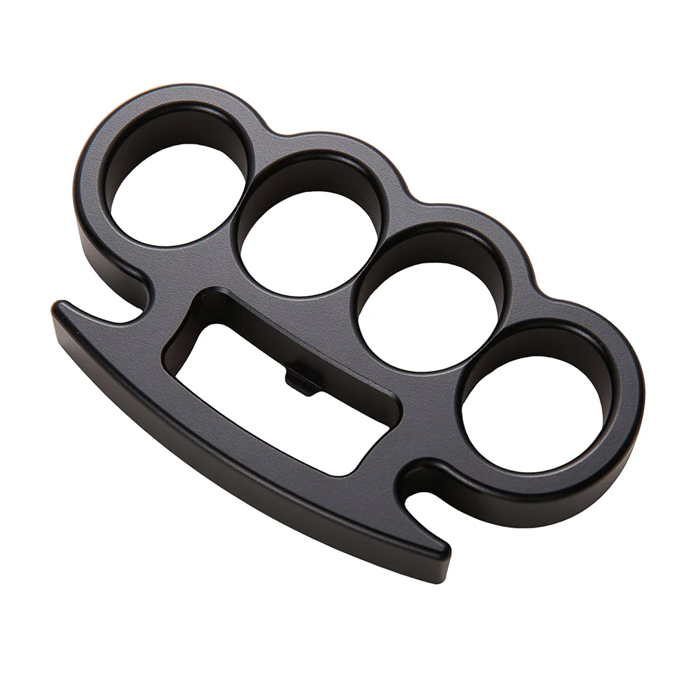 2024 New Four Finger Metal Knuckle Duster Bottle Opener - Image 2