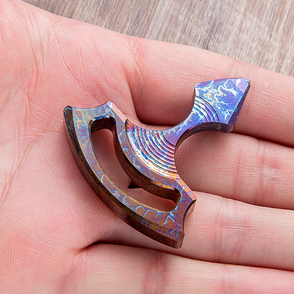 2024 New Titanium Alloy Spiked Brass Knuckles - Image 3