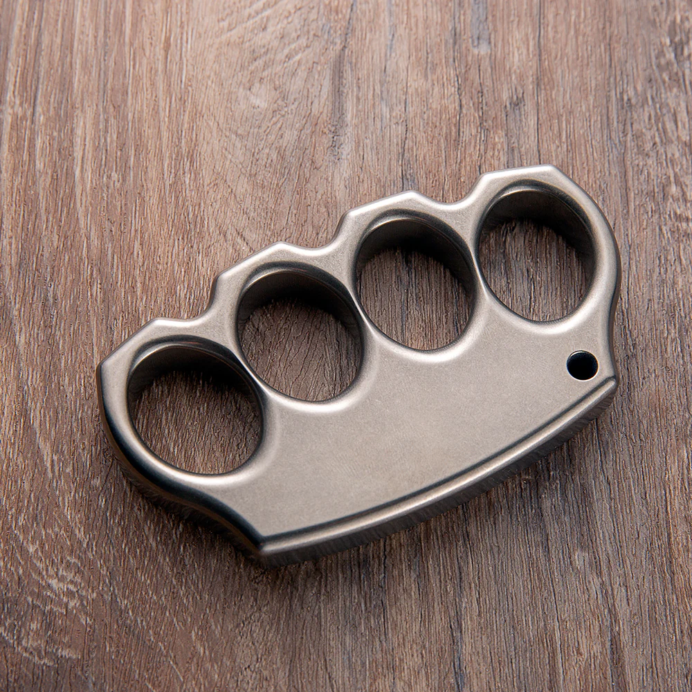 2025 New Full Titanium Edc Weapons Brass Knuckles - Image 4