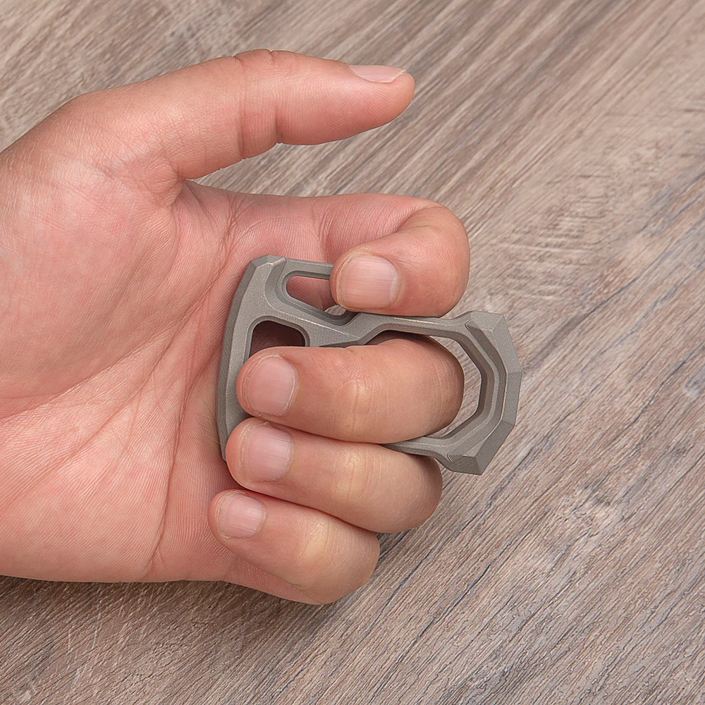 2025 New Single Finger Brass Knuckle Stainless Steel - Cakra EDC Gadgets - Image 5