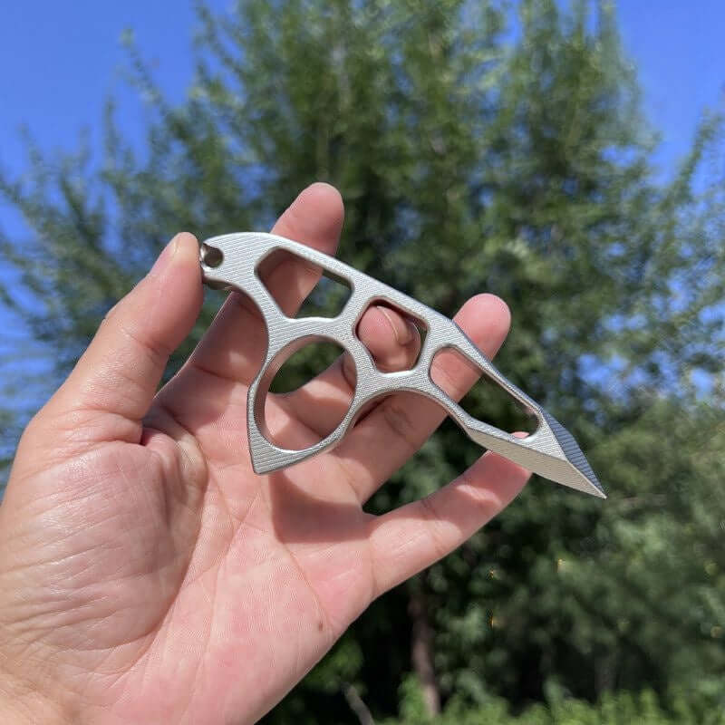 2026 New CNC Spiked Real Brass Knuckles - Image 2