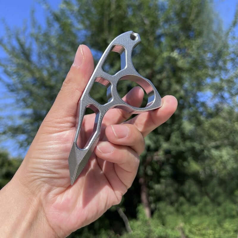 2026 New CNC Spiked Real Brass Knuckles - Image 4