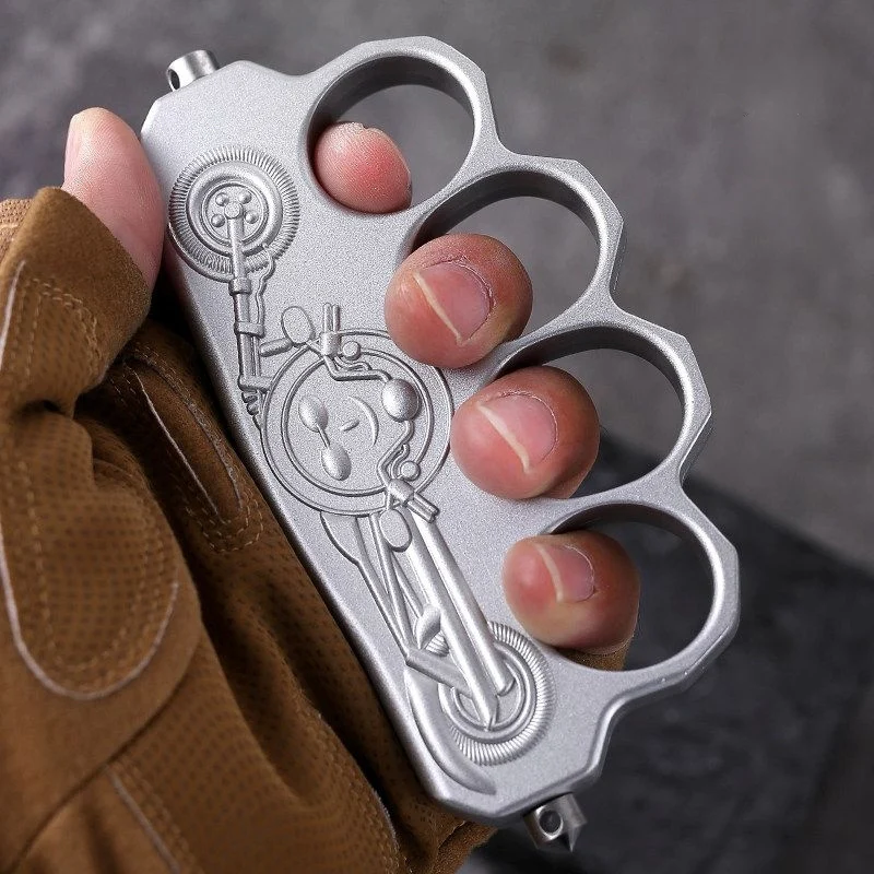 2026 New HX5362 Zinc Alloy EDC Knuckles For Self Defense - Image 4