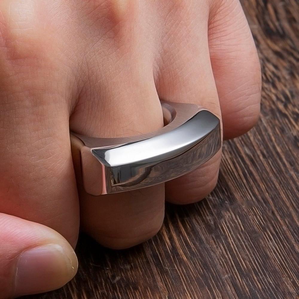 304 Stainless Steel Single Finger Brass Knuckles For Women - Image 2