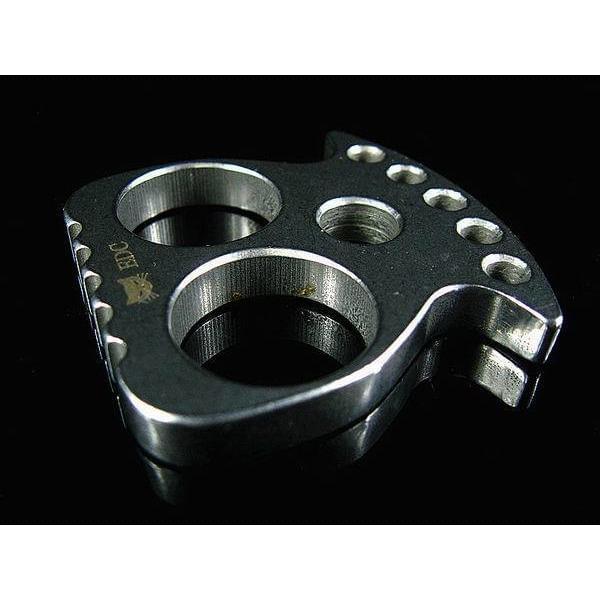 9cr13mov Stainless Steel Skull Self Defense Keychain - Image 3