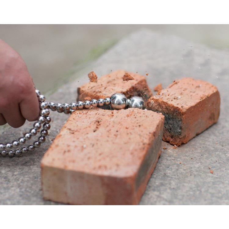Acala Full Stainless Steel Self Defense Beads Bracelet - Image 5