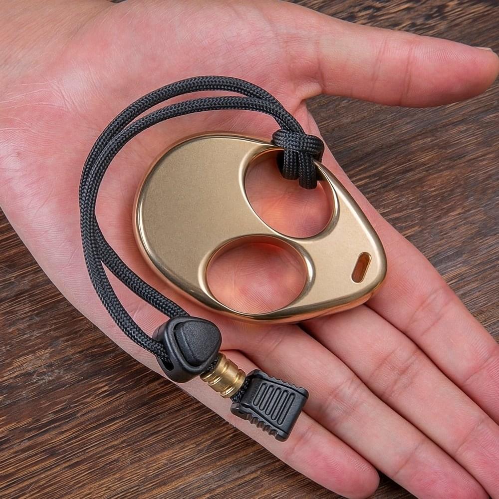 Alien Two Finger Brass Knuckles For Women - Image 2