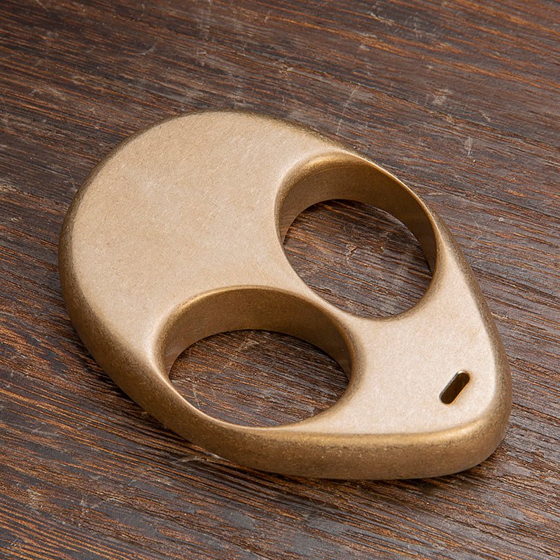 Alien Two Finger Brass Knuckles For Women - Image 6