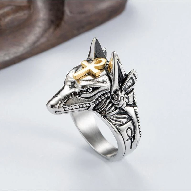 Anubis Full Stainless Steel Self Defense Ring - Image 3