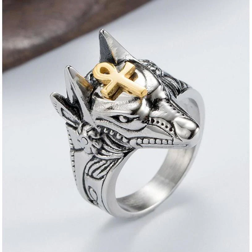 Anubis Full Stainless Steel Self Defense Ring - Image 5