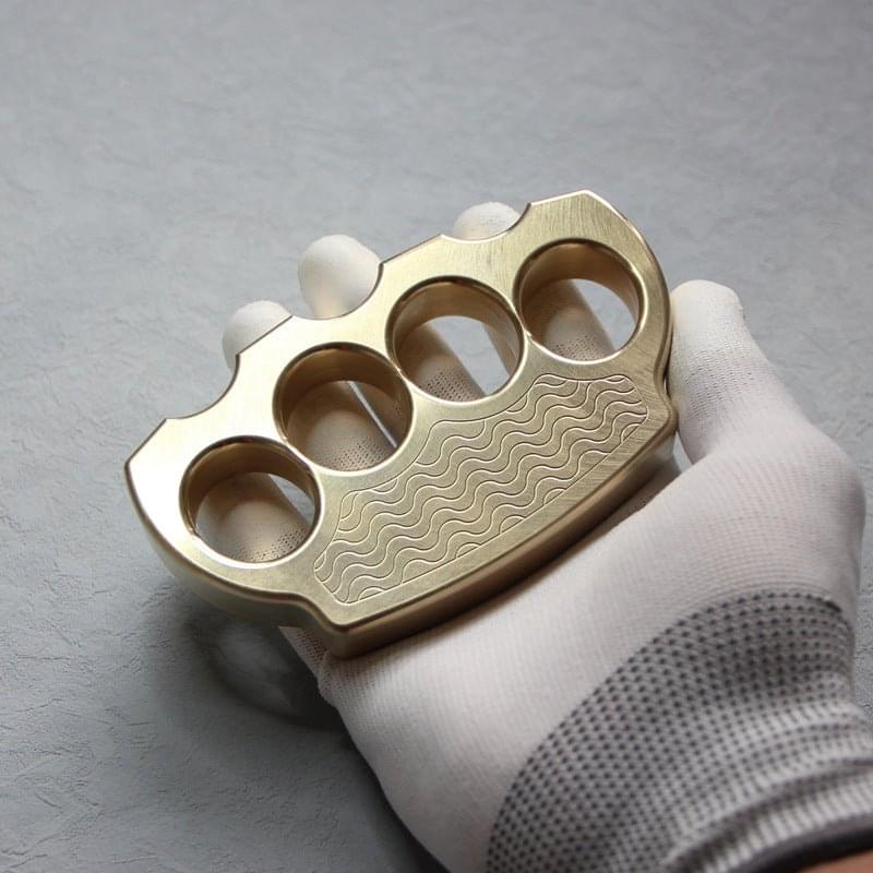 Brass EDC Self Defense Knuckles - Image 5