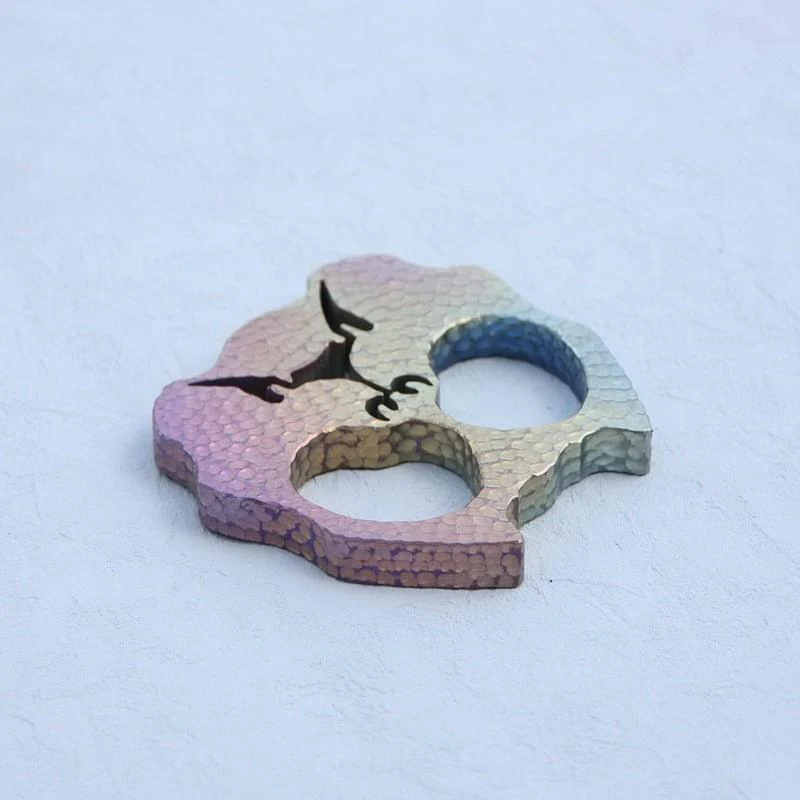 Bulldog Two Finger Titanium Knuckles - Cakra EDC Gadgets - Image 4