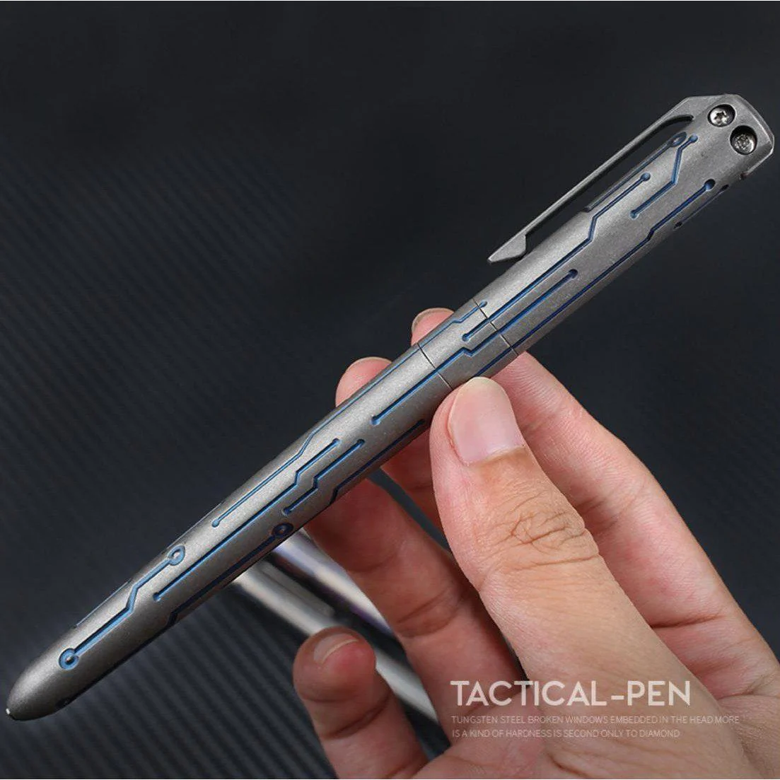 T800 Titanium Tactical Pen Glass Breaker - Image 5