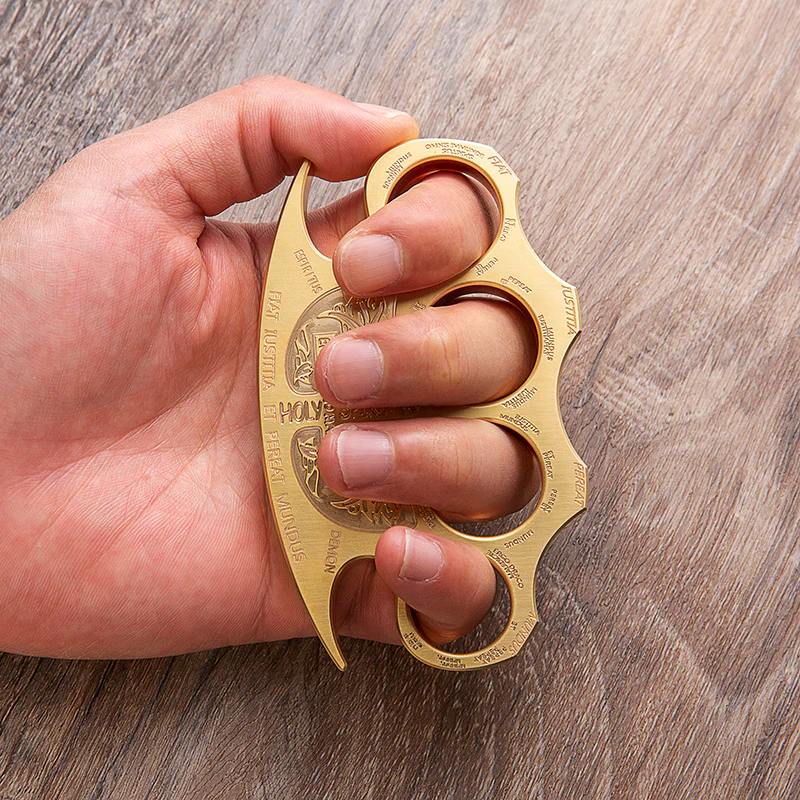 Constantine Holy Spiritus EDC Brass Knuckles Weapon - Image 5