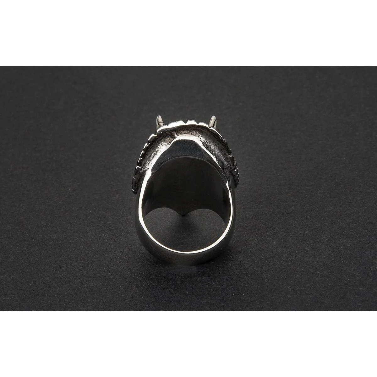 Triceratops Full Stainless Steel Spiked Self Defense Ring - Image 4