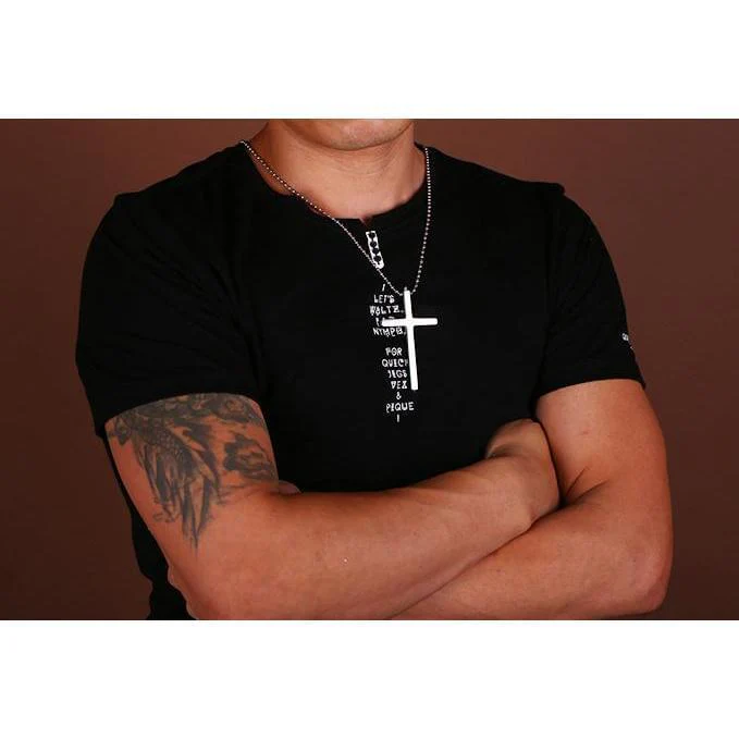 Cross Self Defense Spike Pendant - Image 3
