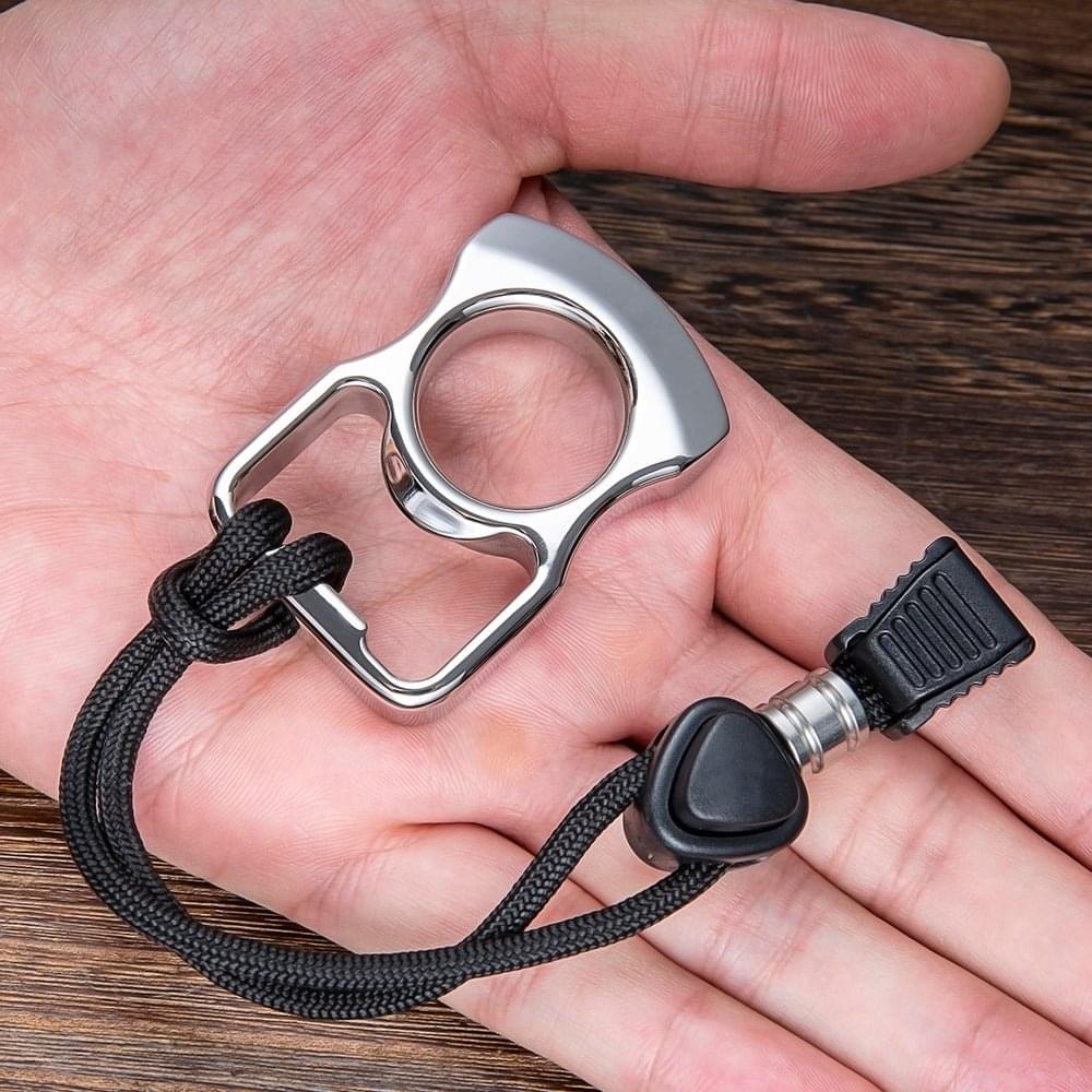 Full 304 Stainless Steel EDC Knuck Bottle Opener Multi Tool - Image 4