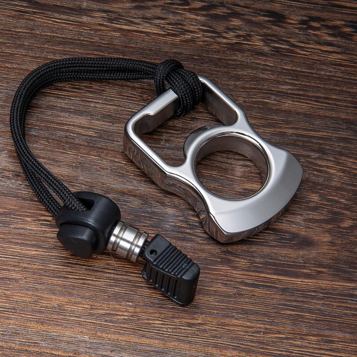 Full 304 Stainless Steel EDC Knuck Bottle Opener Multi Tool - Image 5