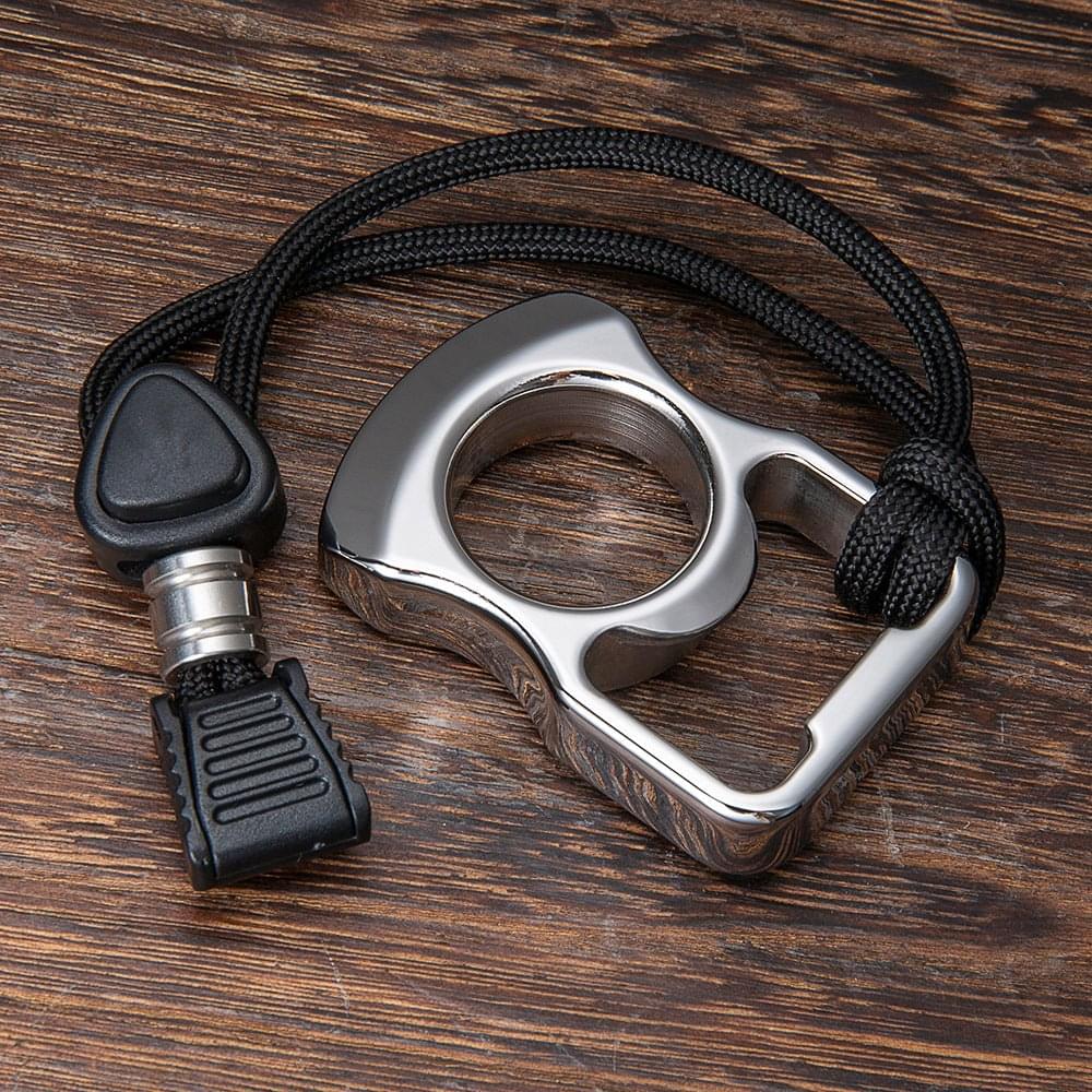 Full 304 Stainless Steel EDC Knuck Bottle Opener Multi Tool - Image 6