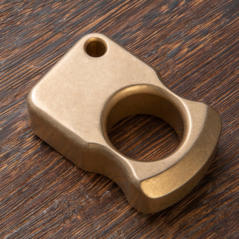 Full Brass Stonewash Knuckles Weapon - Image 3