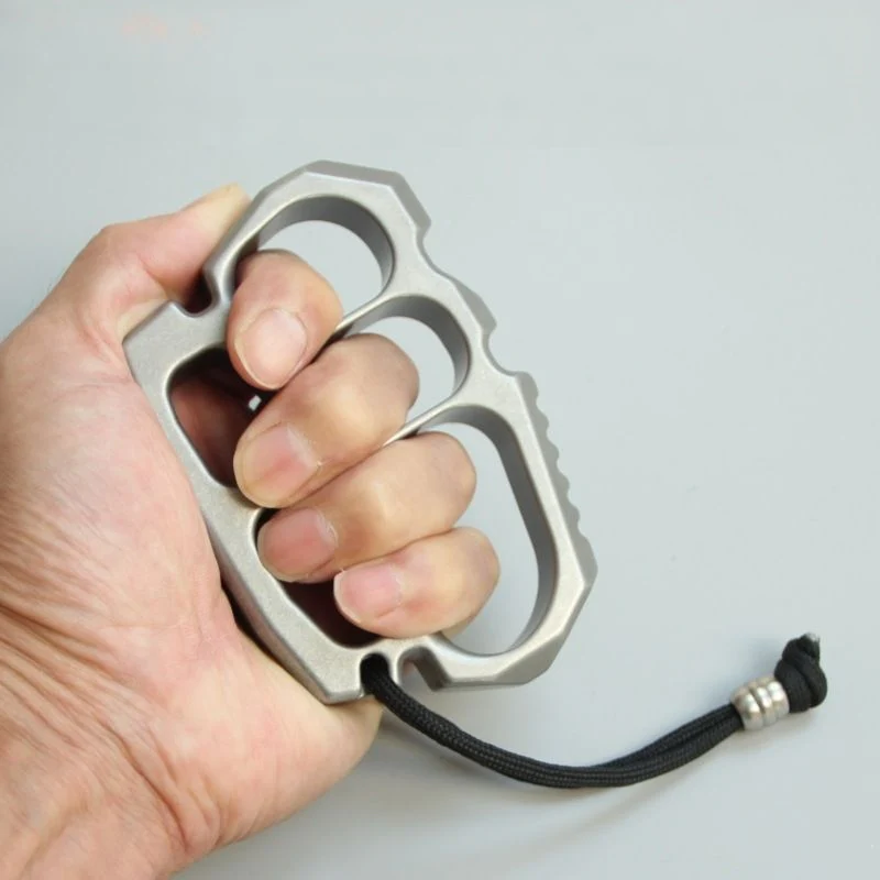 Full Stainless Steel Everyday Carry Knuckle Dusters - Image 3
