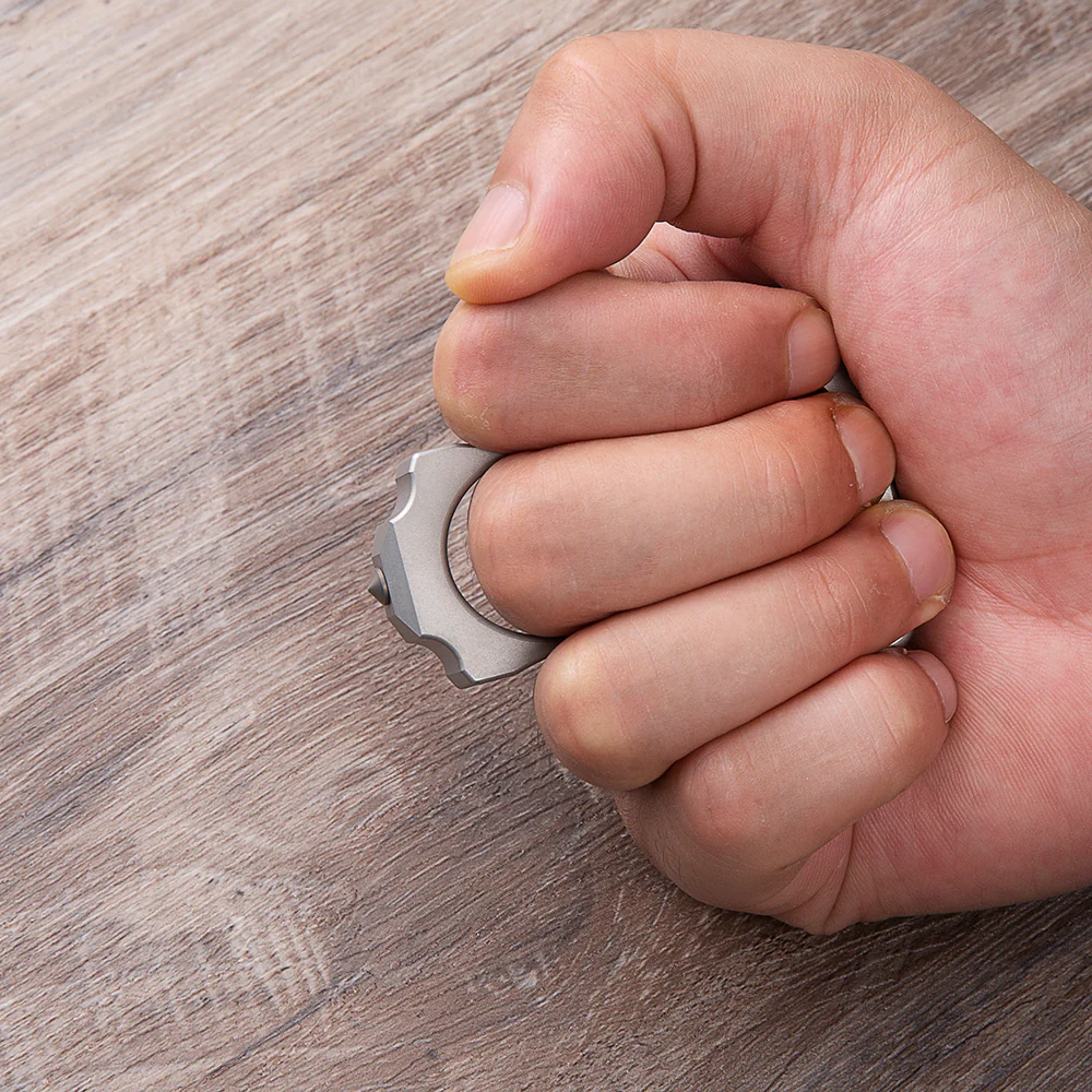 Full Stainless Steel Single Finger Knuckle Duster - Image 2