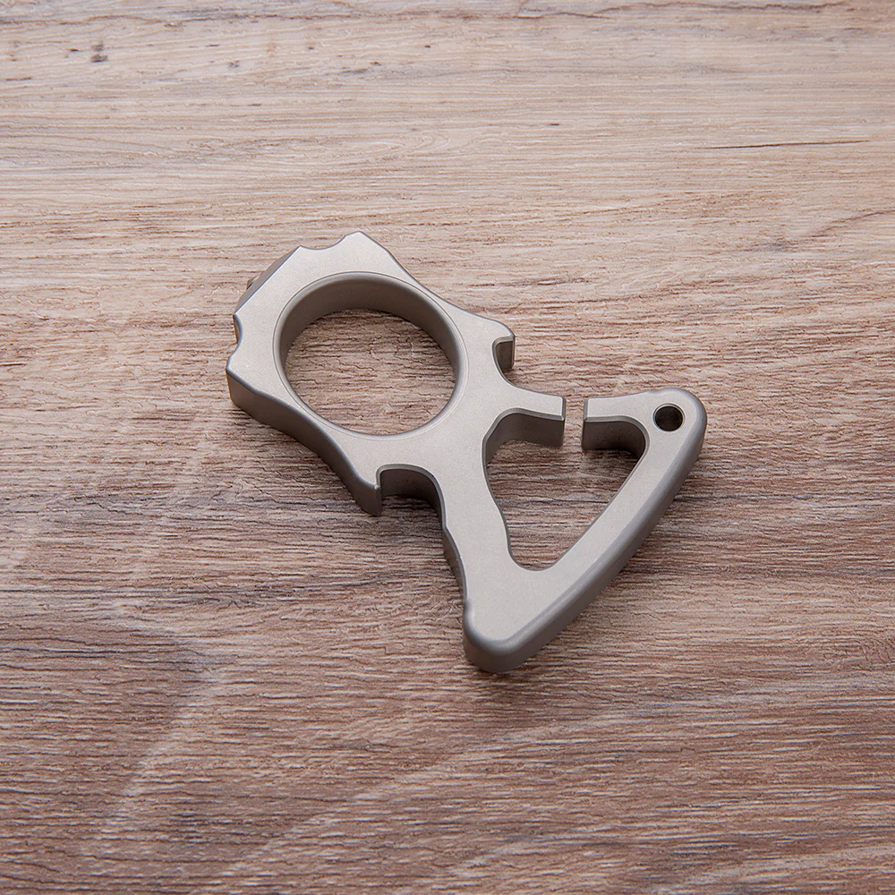Full Stainless Steel Single Finger Knuckle Duster - Image 5