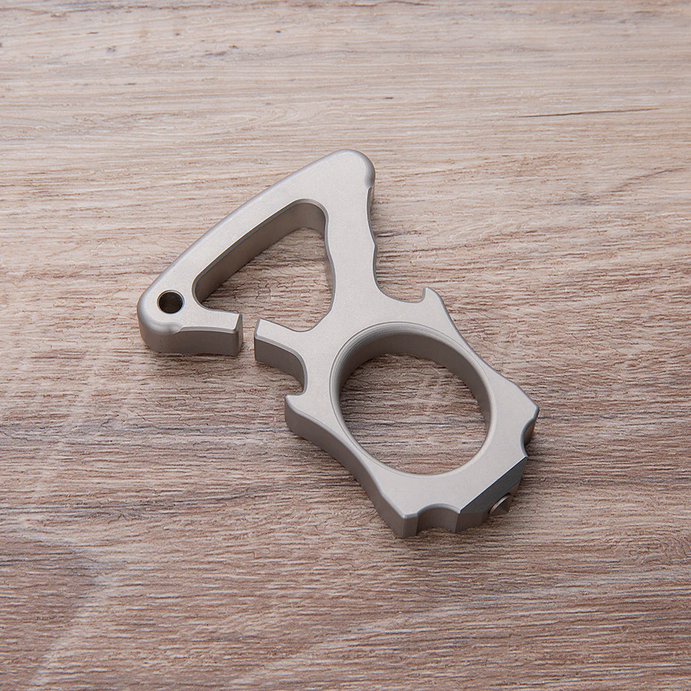 Full Stainless Steel Single Finger Knuckle Duster - Image 6