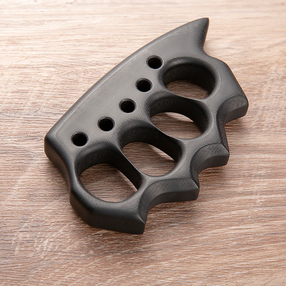 G10 Glass Fiber No Metal Spiked Brass Knuckles - Image 4