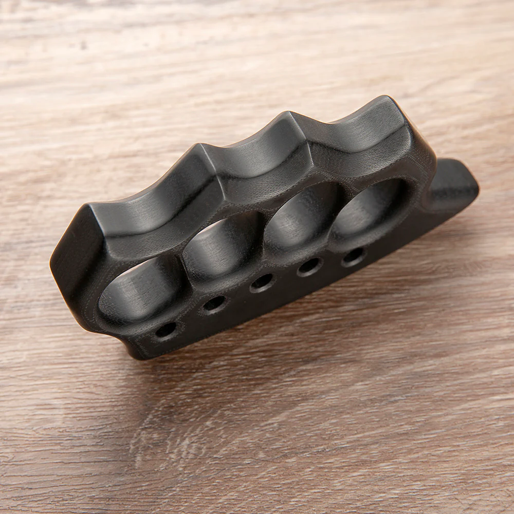G10 Glass Fiber No Metal Spiked Brass Knuckles - Image 5