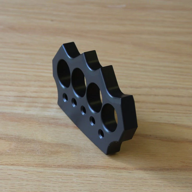 Knuckles Weapon Black Aluminium Alloy Light - Cakra EDC Gadgets - Image 5