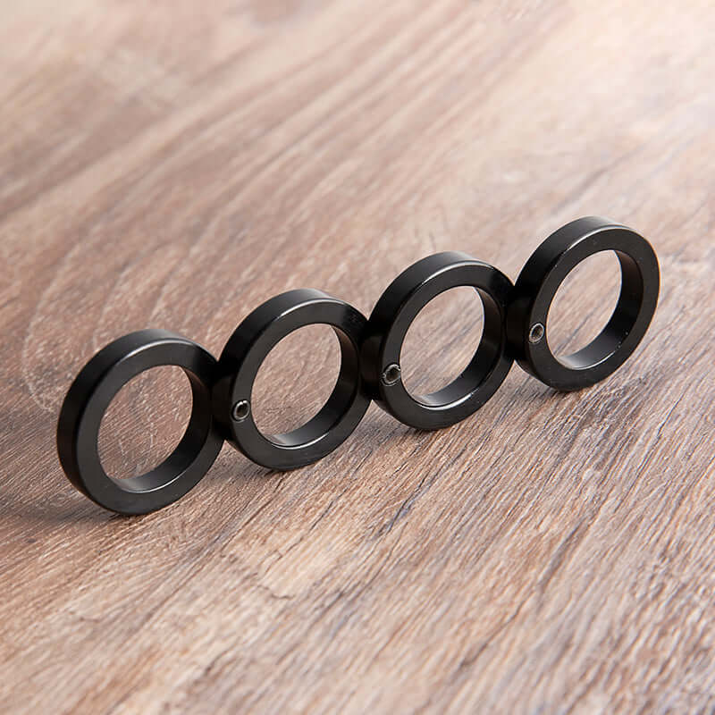 Light Aluminium Folding Brass Knuckles Self Defense - Image 7
