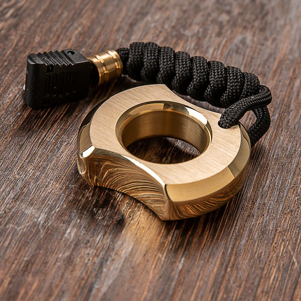 Mens Brass Rings Full Brass - Image 4