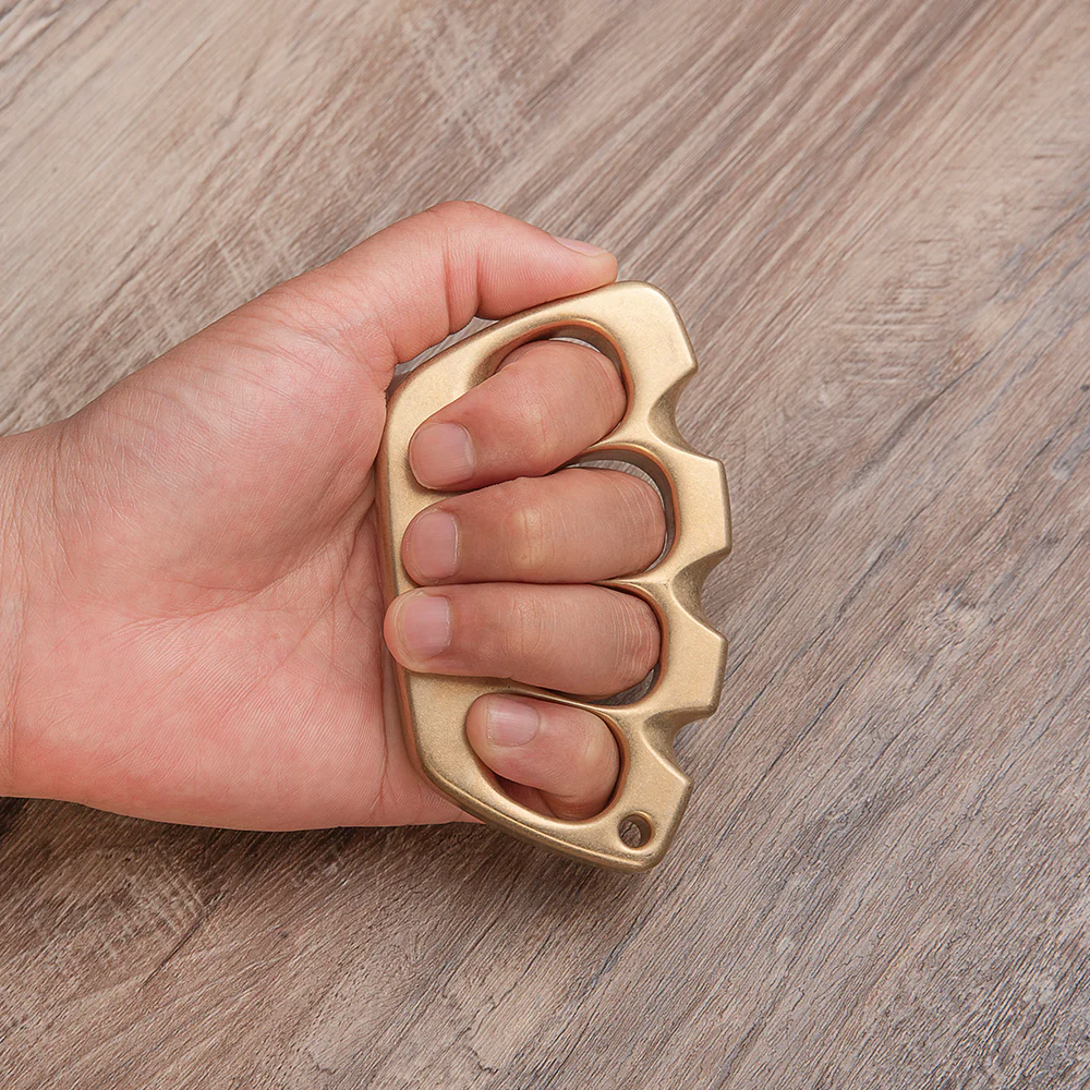 Model Z Copper Brass Knuckles - Cakra EDC Gadgets - Image 2