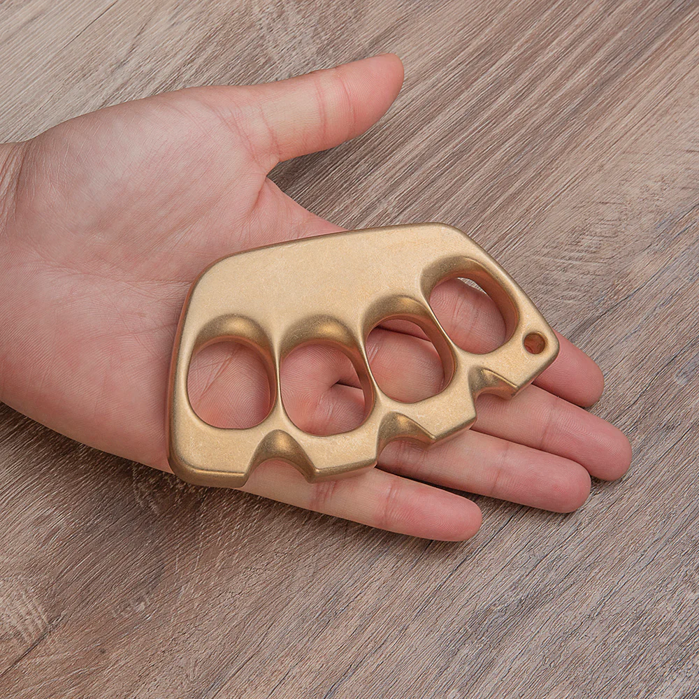 Model Z Copper Brass Knuckles - Cakra EDC Gadgets - Image 3